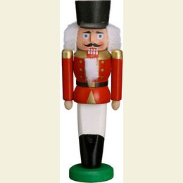 Nutcracker Hussar red  -  9cm / 3.5 inches