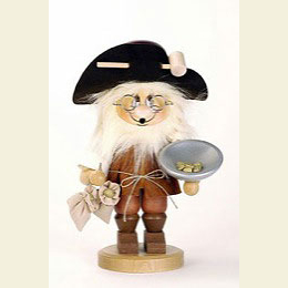 Smoker Gnome - Gold seeker - 28cm / 11 inches
