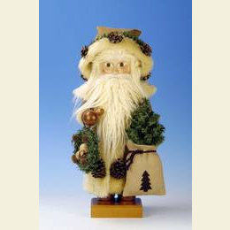 Nutcracker Santa Claus rustic Carved - 46,5cm / 18 inch - Limited Edition