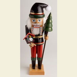 Nutcracker Clock Peddler  -  29cm / 11 inches