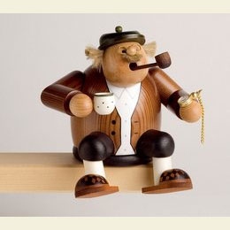 Smoker Grandfather  -  15cm / 6 inches