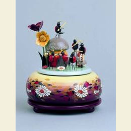 Spieldose Musizierende K�fer  -  15cm