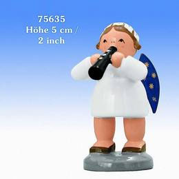 Angel with Flute  -  5cm / 2 inch