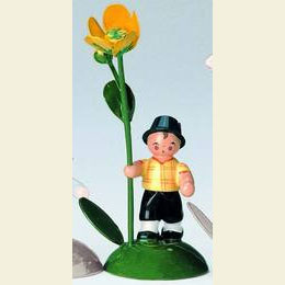 Blumenkind Junge  -  6cm