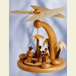 1 - tier Pyramid  -  Nativity  -  30cm / 12 inch