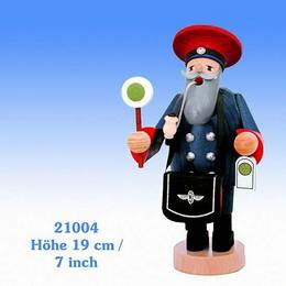 R�ucherm�nnchen Eisenbahner  -  19cm