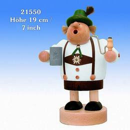 Smoker Bavarian with stein - 20cm / 8 inch