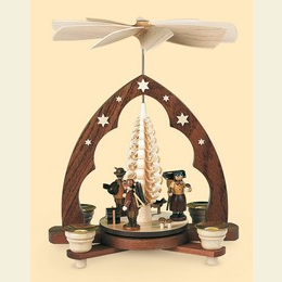 1 - st�ckige Pyramide  -  Waldleute  -  28cm