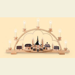Candle Arch - Village Seiffen - 65cm / 26 inch