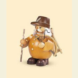 Smoker Woodworker  -  brown   -  14cm / 6 inch