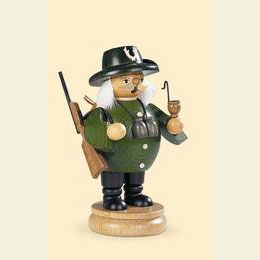 Räuchermännchen Förster - grün - 18cm