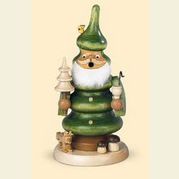 R�ucherm�nnchen Baum  -  gr�n  -  23cm