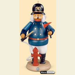 Räuchermännchen Historischer Feuerwehrmann - 25cm