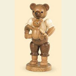 B�rvater mit Kind  -  10cm