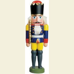 Nutcracker King blue  -  29cm / 11 inch