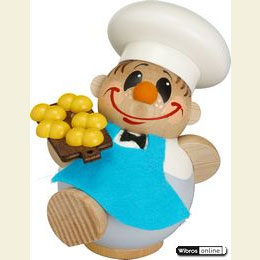 Smoker Ball Figur Smoker Baker  -  12cm / 5 inch