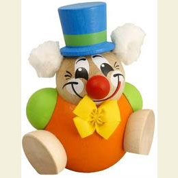 Ball Figur Clowny  -  8cm / 3 inch
