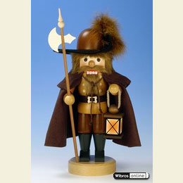 Nussknacker Nachtw�chter natur  -  43,5cm
