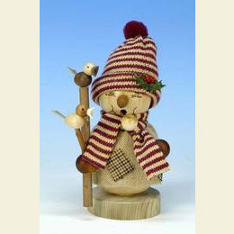 R�ucherm�nnchen Schneemann rustikal  -  25,0cm