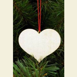 Heart natural colors - 5,7 / 4,5cm - 12 pcs. / 2 x 2 inch