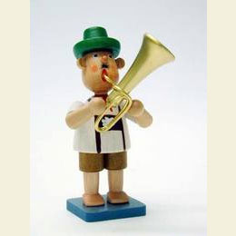 Bavarian Bengelchen with Tuba  -  7,0cm / 3 inch