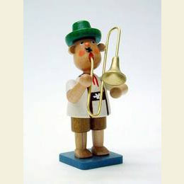 Bavarian Bengelchen with Trombone  -  7,0cm / 3 inch