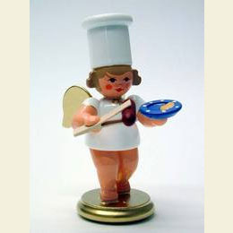 Cooking Angel with Wurst  -  7,5cm / 3 inch