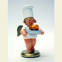 Cooking Angel with pig - 7,5cm / 3 inch