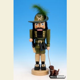Nutcracker Ranger lasiert - 36,5cm / 14 inches