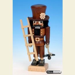 Nussknacker Schornsteinfeger natur - 26,5cm