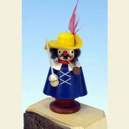 R�ucherm�nnchen Musketier blau  -  11,5cm