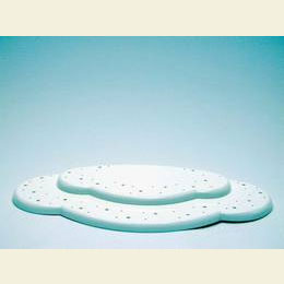 Wolke weiß 2tlg. - B 28,5cm