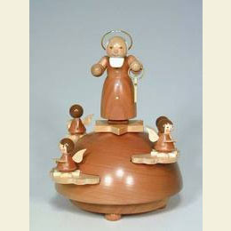 Spieldose Petrus natur  -  d 10,0cm