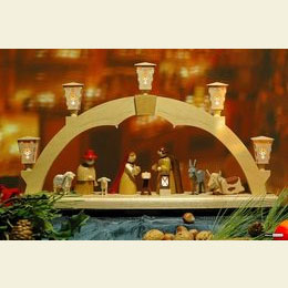 Candle Arch The Birth - electrical - 48cm / 19 inch