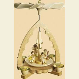 1 -  tier Pyramid Angel concert  -  7 inch  -  19cm