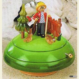 Spieldose Wandersmann