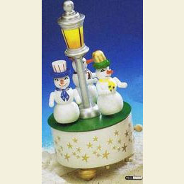 Spieldose Schneemänner