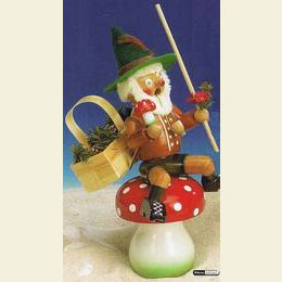 Smoker Lucky Fellow with music  -  25cm / 10 inch