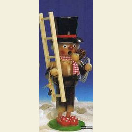 Smoker Chimney Sweep  -  25cm / 10 inch