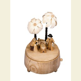 Spieldose Heilige Familie  -  17cm