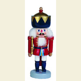 Nutcracker King  -  Blue Crown  -  27,5cm / 11 inches