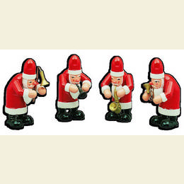 Weihnachtsmannquartett  -  7,5cm