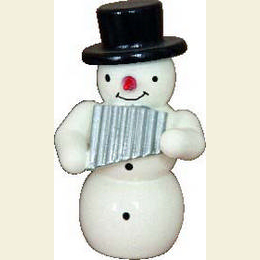 Schneemann - Panflöte - 5,5cm