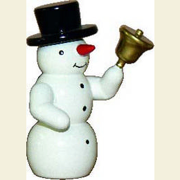 Snowman  -  Bell  -  5,5cm / 2 inches