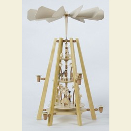 3 - tier pyramid  -  Nativity Scene  -  59cm / 23 inch