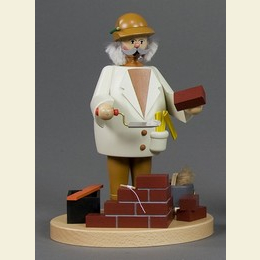 Räuchermännchen Maurer - 21cm