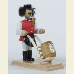 Smoker Barkeeper with Car - 20cm / 8 inch